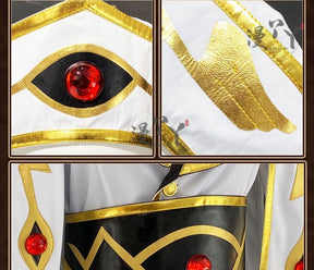Code Geass Lelouch of the Rebellion Anime Lelouch Lamperouge Cosplay Costume Emperor Uniform Unisex Cos Convention Gift
