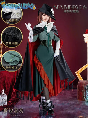 Reverse:1999 Semmelweis Women Gown Cosplay Costume Cos Game Anime Party Uniform Hallowen Play Role Clothes Clothing