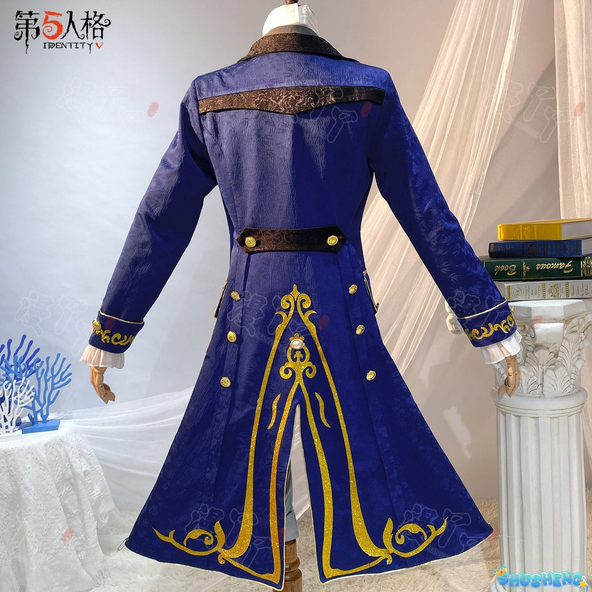 Alva Lorenz Cosplay Game Identity V Hermit Costume Graduation Ceremony Gentlemen Uniform Suit Halloween Party Outfit for Man