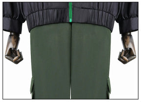 Anime Sakamoto Days Heisuke Mashimo Cosplay Costume Black Green Jacket Pants Halloween Party for Women Men Props Carnival