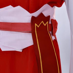 Anime Cartoon Tushan Honghong Fox Spirit Matchmaker Demon Little Cosplay Costume Red Uniform Halloween Role Play Suit