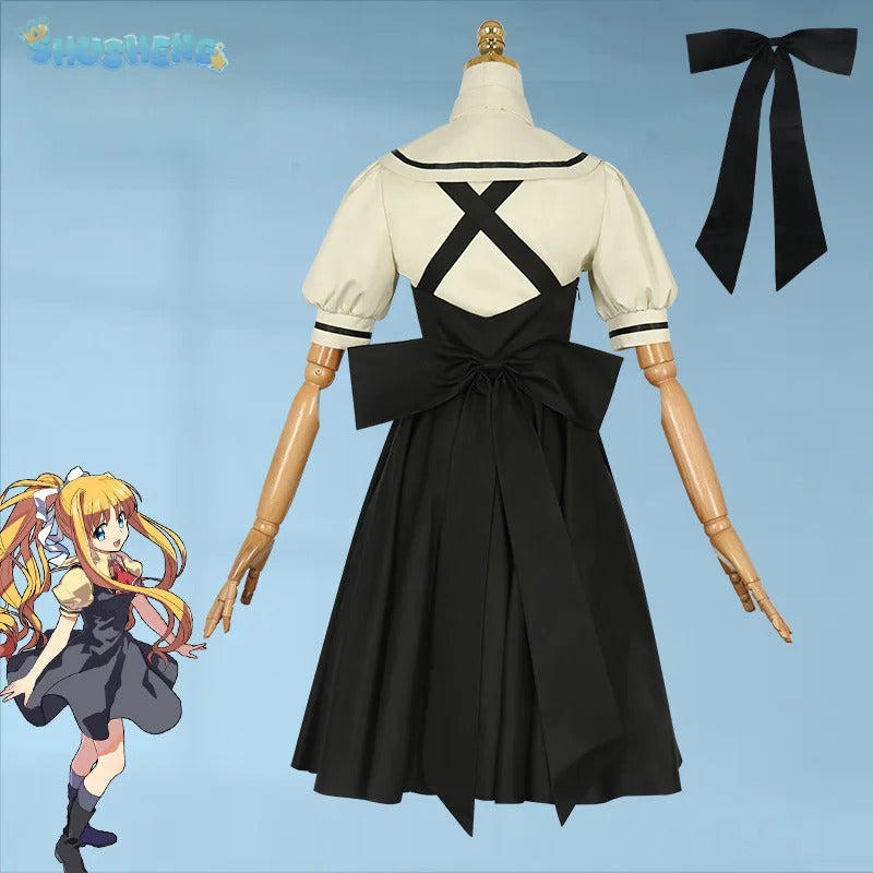 Anime AIR Kamio Misuzu cosplay Air costume tie, coat, socks, dress campus uniform Halloween party sweet JK woman man set S-XXL
