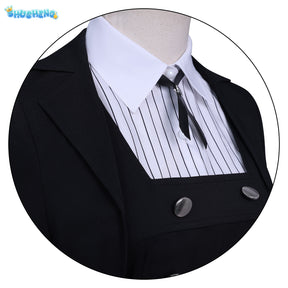 Anime Rock Is A Lady's Modesty Shiraya Tamaki Cosplay Costume Japanese JK Black School Uniform Skirt Woman Cute Campus Suit 2025