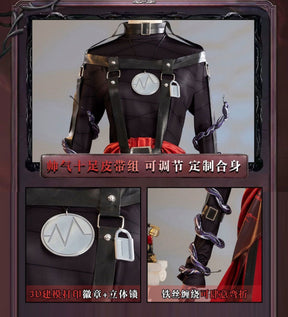 Identity V Emil Cosplay Costume Cos Game Anime Party Uniform Hallowen Play Role Clothes Clothing New Full Set