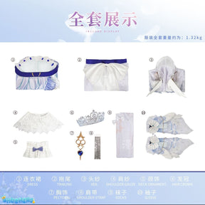 New Honor Of Kings Da Qiao Lolita Cosplay Dress Wedding Dress For Game Party Custom Made