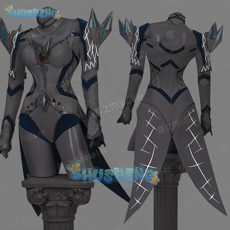 New Wave Skin White Queen Cosplay Costume Emma Frost‌ Uniform Halloween Carnival Party Christmas Play Role Clothes Clothing