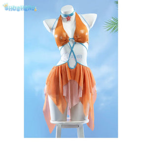Movie Stella Cosplay Costume Halloween party sexy dress accessories prop set women beach sexy swimsuit Stella uniform