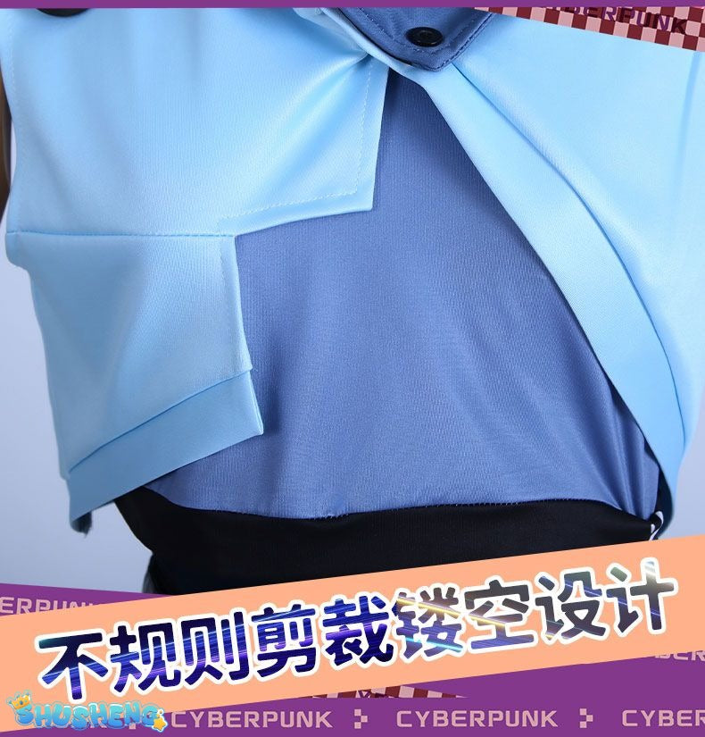 Valorant Jett Cosplay Costume Women Halloween Outfits Full Set Uniform Suit Party Role Play Clothing