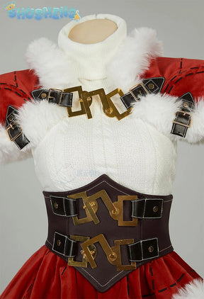 FF14 Tifa Lockhart Cosplay Crisis Core - Final Fantasy XIV Costume Sexy sweet Girl Christmas Party Set Wig Props Tifa New Style