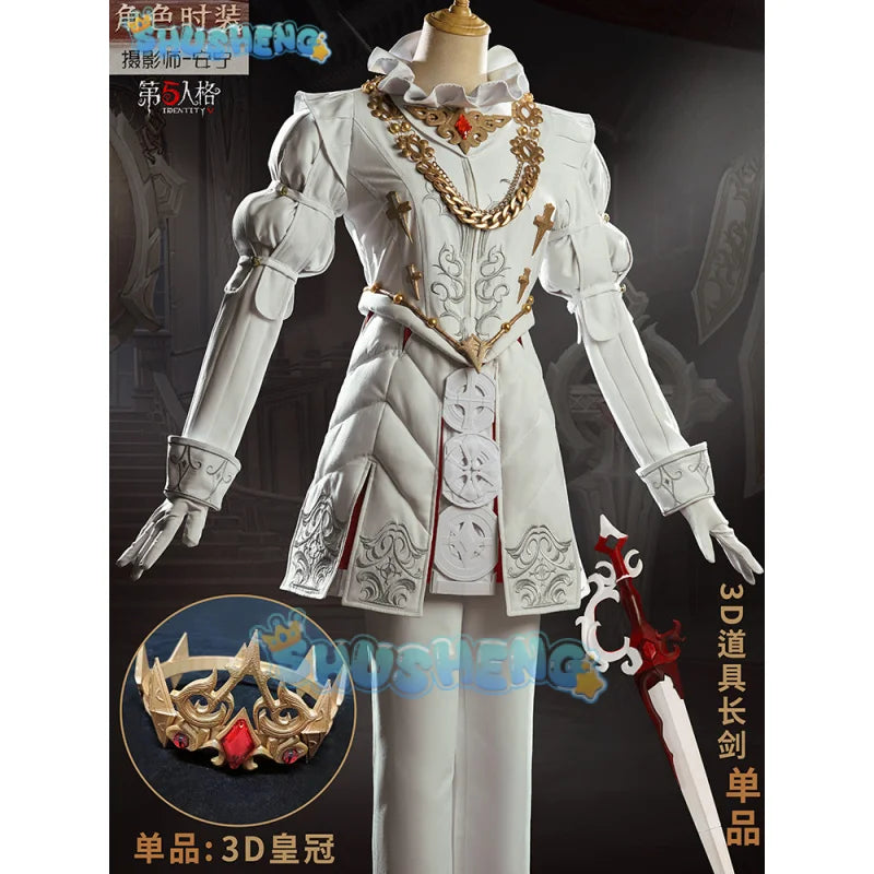 Identity V Joseph Photographer Game Suit Gorgeous Handsome Cosplay Costume Halloween Party Role Play Outfit S-XXL