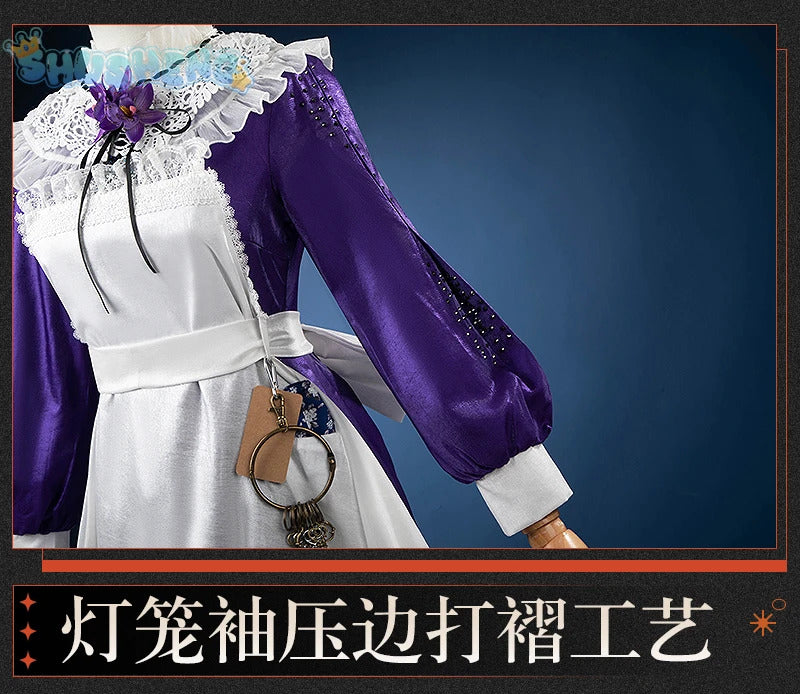 Tuesday Christine game reverse: 1999 cosplay costume sweet sexy dresses and accessories props for men women Halloween party set