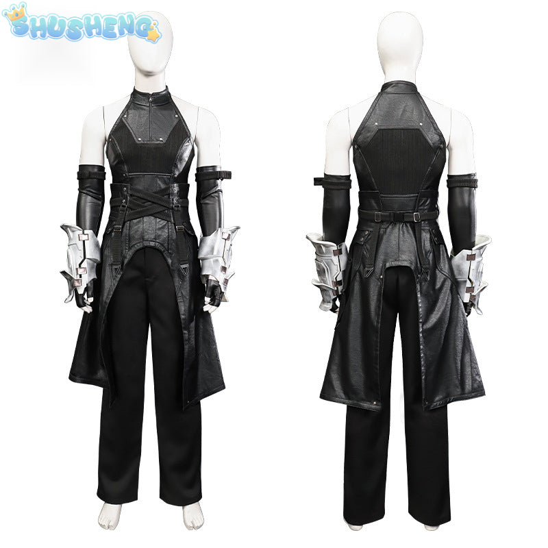 Final Fantasy VII Young Sephiroth Cosplay Costume Cos Game Anime Party Uniform Hallowen Play Role Clothes Clothing