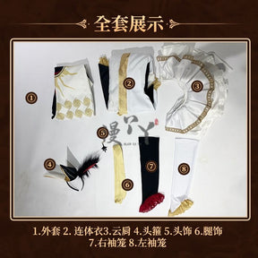 Weeping Clown Cosplay Game Identity V Joker Fashion Costume Anime Women Men Cute Suit Role Play Clothing Halloween Suit