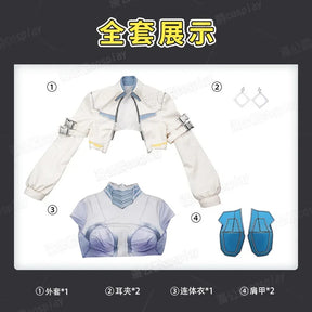 Dagger‌ Cosplay Costume Uniform Halloween Carnival Party Christmas Play Role Clothes Clothing for Women