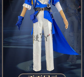 Prisoner Luca Balsa Cosplay Game Identity V Luca Costume Trench Uniform Suit Party Role Play Clothing Suit