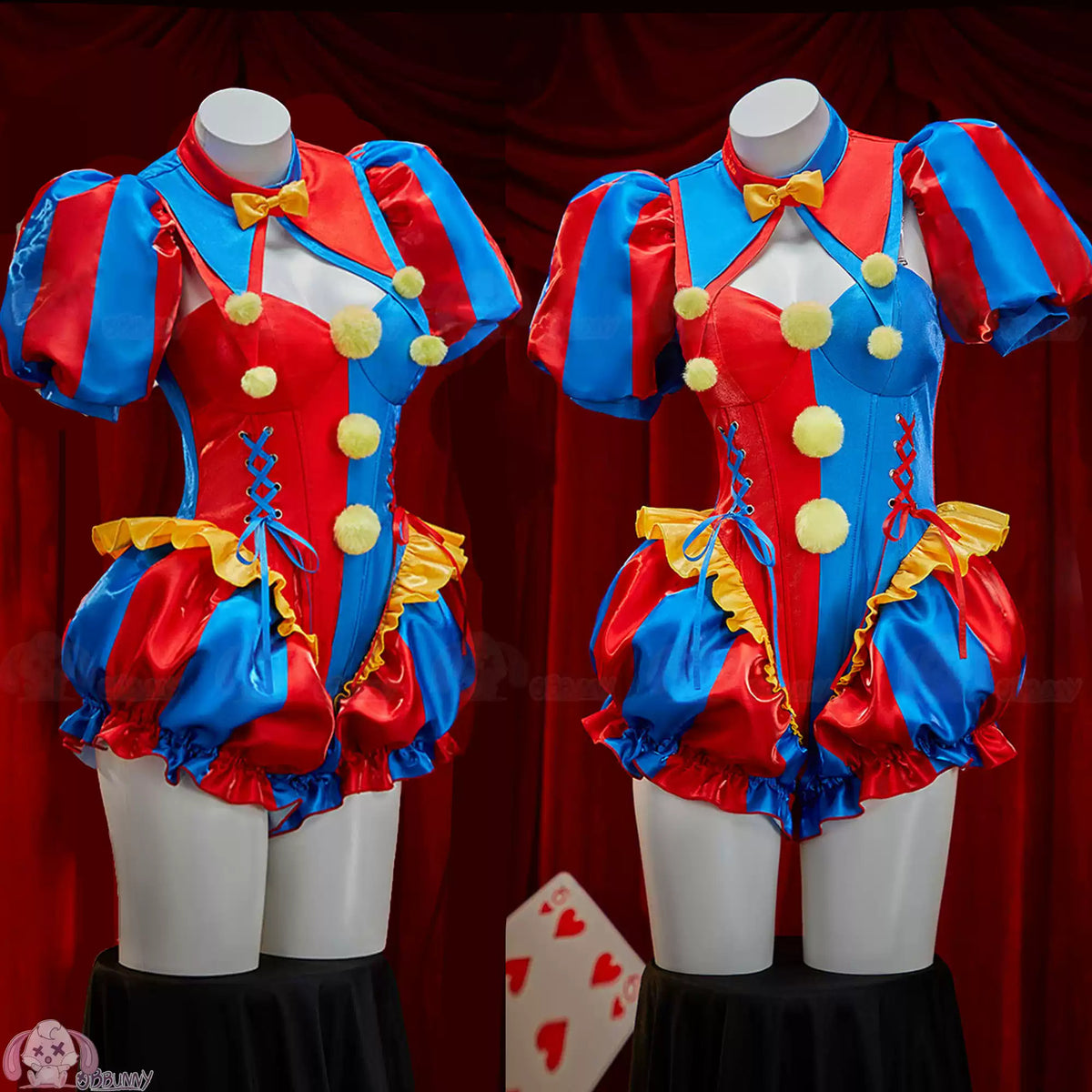Shusheng-R Anime The Amazing Digital Circus Pomni Clown Pumpkin Pants Cosplay Costume S-XL
