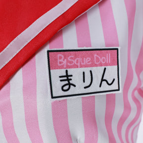 Anime My Dress-Up Darling Marin Kitagawa Cosplay Costume  Pink Waitress Sweet Maid Dress Anime Halloween Party for Women
