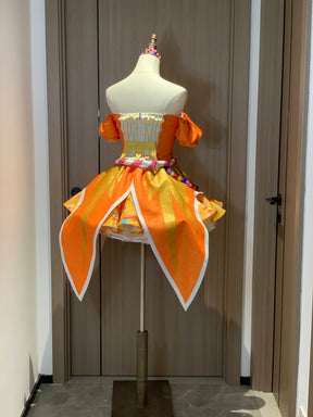 Shusheng-R Aikatsu! Hoshimiya Ichigo/Kiriya Aoi/shibuki ran Cosplay Costume For Halloween Christmas Carnival Role Play Lolita Dress