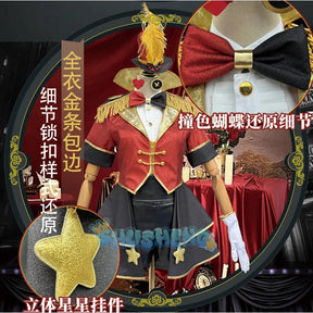 Margaretha Cell Female Dancer Cosplay Game Identity V Costume Hat glasses stockings accessories Halloween party uniform set