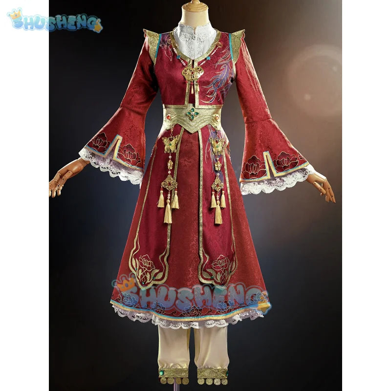 Identity V Melly Plinius Entomologist Autumn Feast Game Suit Elegant Dress Cosplay Costume Halloween Party Outfit Women