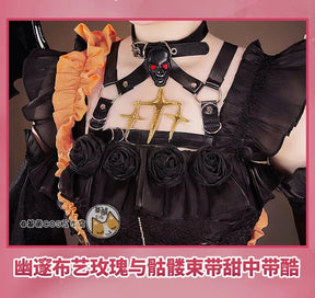 Shusheng Te Cos to Halloween Little Devil Dress Cosplay Costume Uniform Halloween Carnival Party Christmas Play Role Clothes