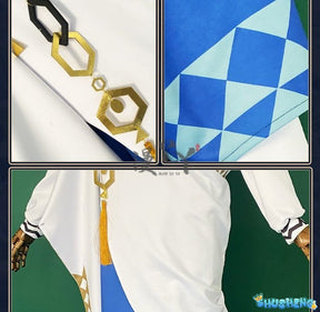 Six Cosplay Anime Reverse:1999 Cosplay Costume Prisoner 6 Dress 37 Cosplay DRESSES Cloak Headwear Uniform Set for Woman Man