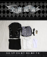 Twisted Wonderland idia Cosplay Costume Coat vest shirt pants tie brooch glove set Halloween high-quality Woman Man idia uniform