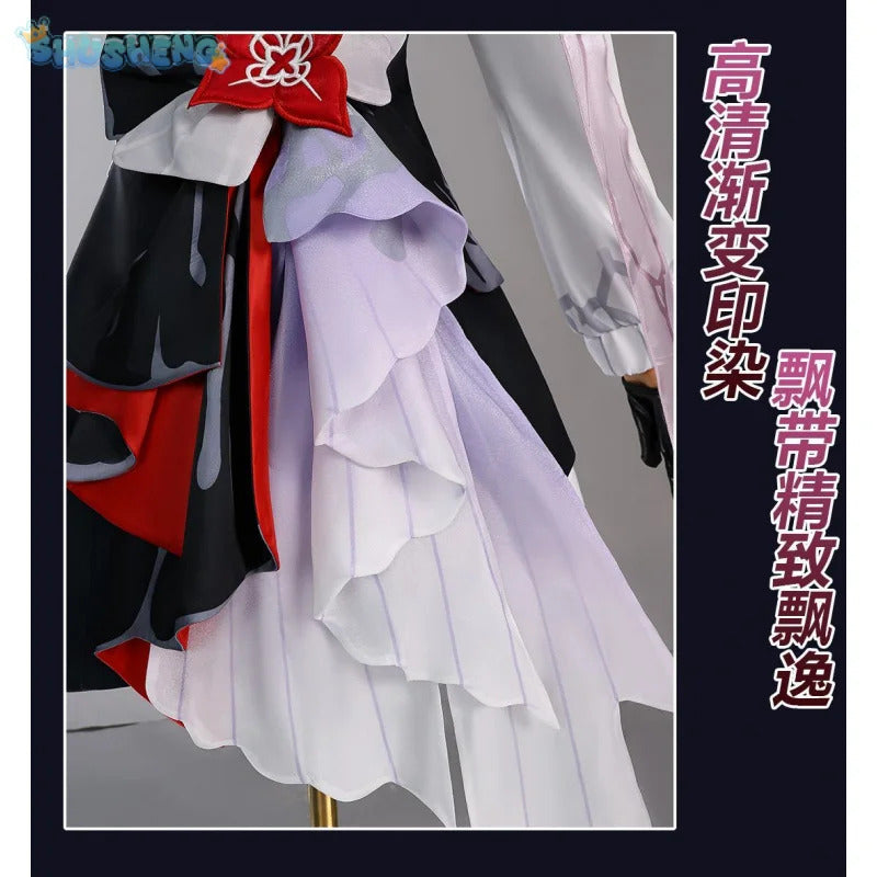 Game Honkai：Star Rail March 7th Cosplay Costume Women's Sweet New Dress evernight costume cosplay