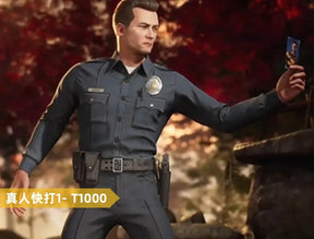 Mortal Kombat 1 T-1000 Cosplay Costume Uniform Halloween Carnival Party Christmas Play Role Clothes Clothing for Men