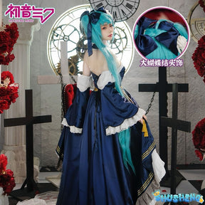 Hatsune Miku Cosplay Costume 39 Party Moon Dress Clothing Accessories Set Anime Carnival Stage Show Magnificent Suit Girl Outfit