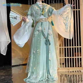 Shusheng-R Shi Qingxuan Heaven Official's Blessing Cosplay Costume Chinese style glamorous Hanfu set Halloween party Woman Man uniform