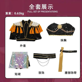 K-Pop: Demon Hunters Mira Cosplay Costume Song Server Uniform Halloween Carnival Party Christmas Play Role Clothes Clothing