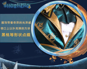 Mike Morton Acrobat Cosplay Game Identity Ⅴ Costume Top Hat Bow Tie Gloves Ring Halloween Christmas Handsome Fashion Uniform Set