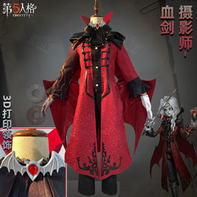 Game Identity V Photographer Joseph Desaulnier Cosplay Costume Fancy Suit Halloween Carnival Uniforms Custom Made