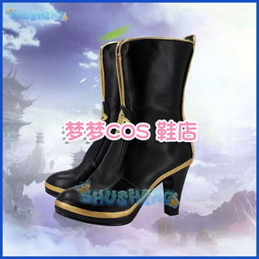 Game Wuthering Waves Baizhi Cosplay Shoes Adult Women Men  Halloween Carniavl Party Props Custom Made