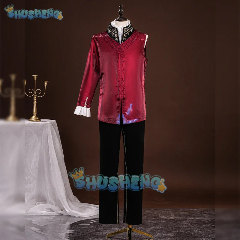 Wax Sculptor  Cosplay Costume Identity Ⅴ Philip Astrologer Uniform Halloween Carnival Party Christmas Play Role Clothes Clothing
