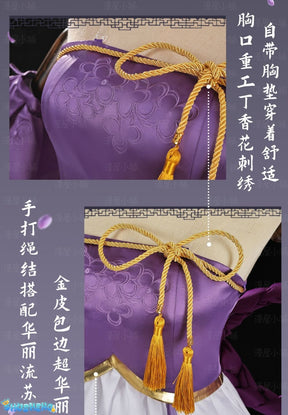 Honor of Kings New Mooyiyi cos Krixi‌ Cosplay costume Halloween Christmas Role Playing Party Comic Exhibition Game Xiao Qiao