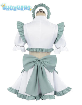 Anime Roshidere Alya Alisa Mikhailovna Kujou Cosplay Maid Costume Wig Yuki Suou Dress Maid Skirt Ayano Kimishima Halloween Women