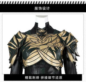 Game Baldur's Gate 3 Minthara Cosplay Costume Women Leathe Battle Suit with Accessories Halloween Carnival Party Outfits