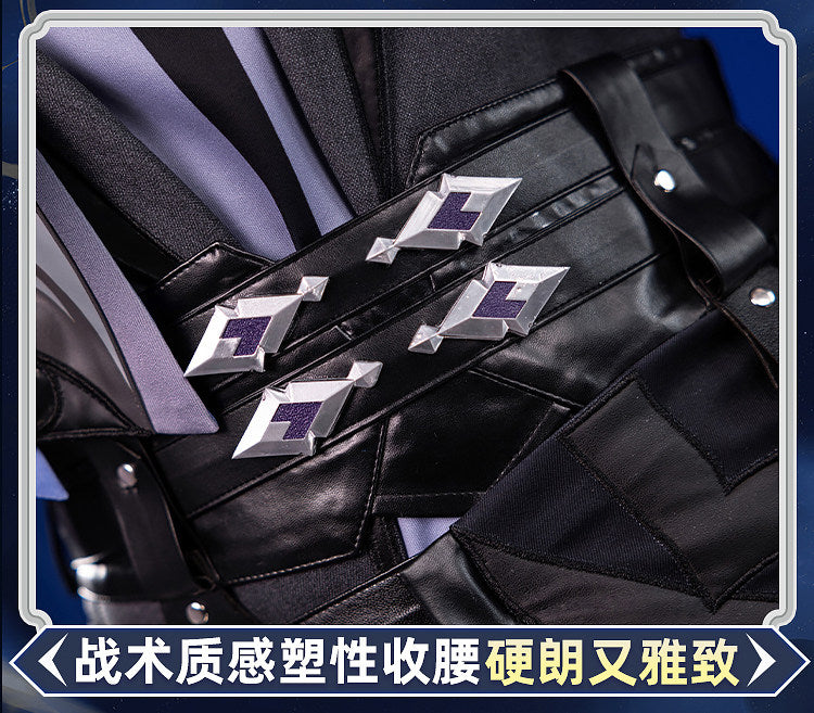 Shusheng-R Genshin Impact Kyryll Chudomirovich Flins Cosplay Costume Full Set Uniform Role Play Halloween Carnival Party Outfit