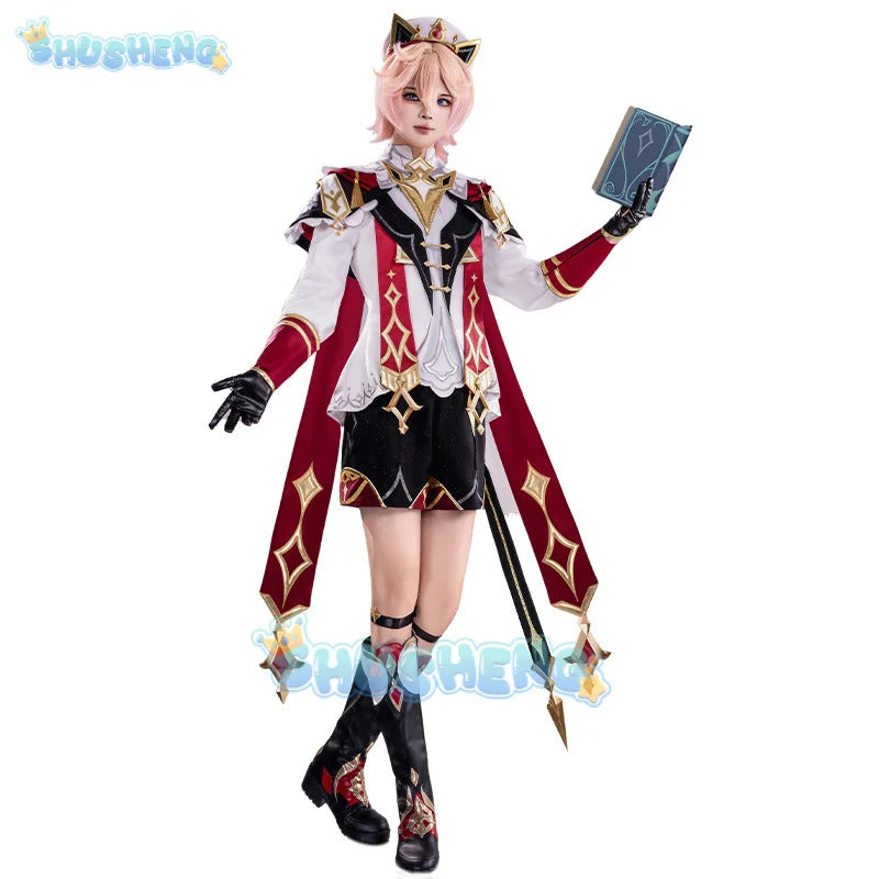 Genshin Impact Dahlia Cosplay Costume New Skins Uniform Hat Festival Halloween Party for Women Men Carnival Outfit