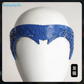 Movie Billy Kaplan Cosplay Agatha Cos All Along Costume Shoes Cloak hair accessories belts men fantasy Halloween party uniform