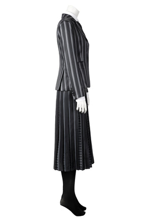 Addams Cosplay Costume Wednesday Season 2 Nevermore Academy Uniform Halloween Carnival Party Christmas Play Role Clothe Clothing