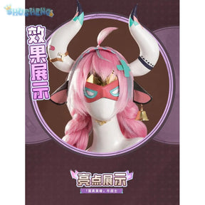 Genshin Impact Varesa Cosplay Costume Belt dress mask tail props accessories uniform Halloween party sweet Woman New Varesa set