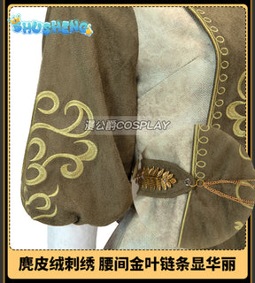 Game Dragons Cos Dogma 2 Cosplay Doireann Costume Fantasia Disguise for Adult Women Clothes Dress Outfit Halloween Carnival Suit