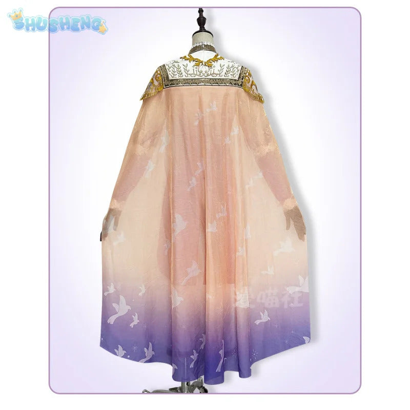 New Twisted-Wonderland  Riddle Rosehearts Cosplay Costume Princess Halloween Party Uniform Pants Props Wig Accessories Women Set