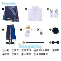 Honkai Star Rail Misha Cosplay Costume Wig Uniform Hat Mikhail Char Legwork The Reverie Hotel Bellboy Halloween Party Women Men