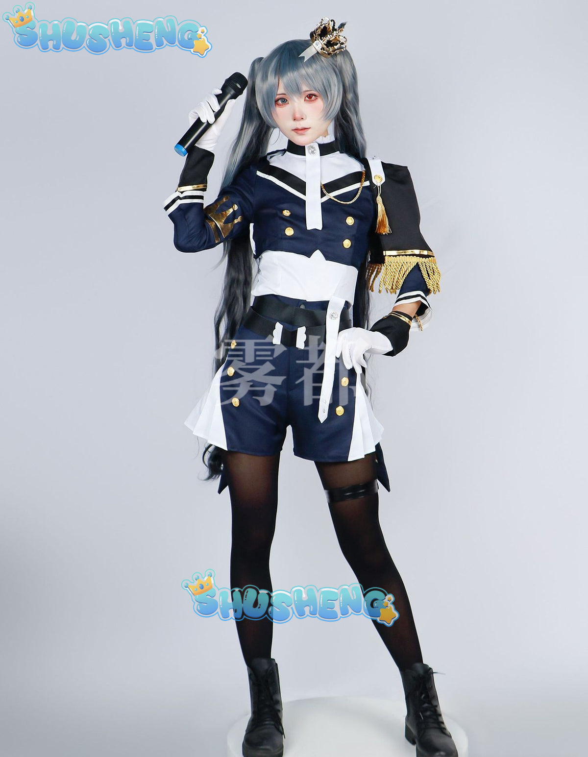 Project Sekai Colorful Stage Feat Miku Army Uniform Anime Cosplay Wigs