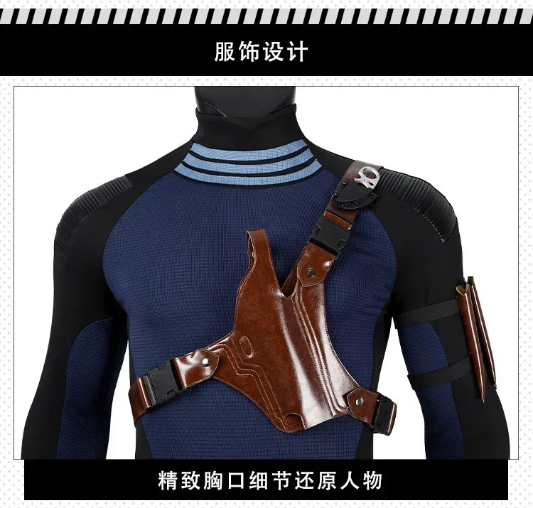 Daredevil Born 2 Bullseye Cosplay Costume Uniform Halloween Carnival Party Christmas Play Role Clothes Clothing for Men