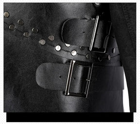 Witcher 3:Wild Huntc Geralt Cosplay Geralt Costume Handsome leather men set accessories props complete Halloween party uniform